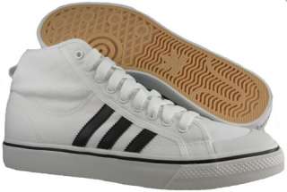 New. $75 Adidas Nizza Hi Men Shoe Size US 11.5 EU 46 White  