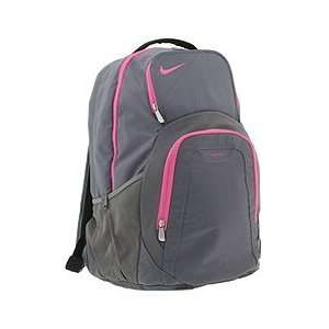  Nike Edge Elite Air Large Backpack   Flint Grey / Pink 