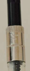 CARTIER CALLIGRAPHY LIMITED EDITION PEN PLATINUM #132  