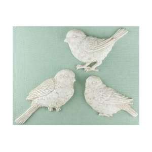  Prima Flowers Shabby Chic Resin Treasures Small Sparrows 1 