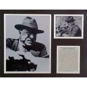  Teddy Roosevelt Picture Plaque Unframed 