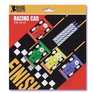  Racing Car Candle Holder with Candles Toys & Games