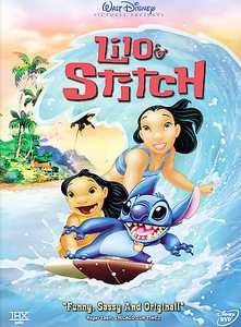 Lilo Stitch DVD, 2002  