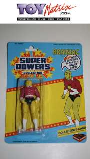 BRAINIAC Super Powers  RARE MOSC ITW  superpowers Superman 5  