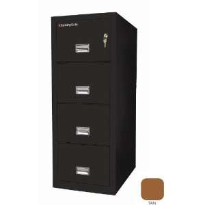   4G3120 T 31 in. 2 Hr 4 Drawer Insulated File   Tan: Home & Kitchen