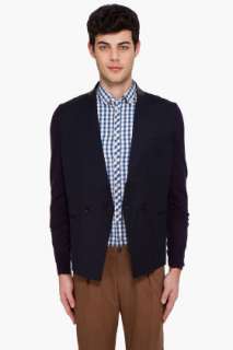 Paul Smith Leather Collar Jacket for men  