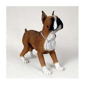  Boxer Figurine   MyDog (Tawny/White)