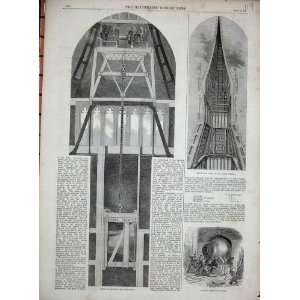   1858 Great Bell Palace Westminster Clock Tower London