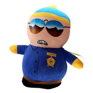   : 10in Officer Cartman Plush   South Park Stuffed Toys: Toys & Games