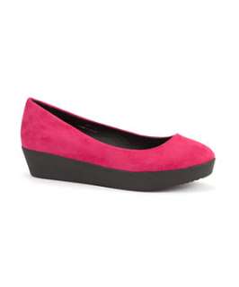Fuscia (Pink) London Rebel Pink Flatforms  246846577  New Look
