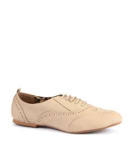 Oatmeal (Stone ) Teens Cream Lace Up Brogues  243567214  New Look