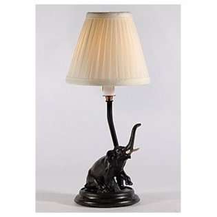 LampStoreOriginals Small Bronzed Finish Elephant Accent Table Lamp at 