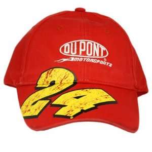   GORDON # 24 DUPONT COTTON RED CAP HAT NASCAR NEW