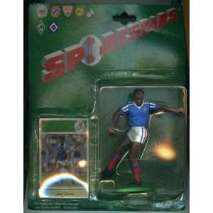   Lineup) 1988   Jean Tigana   Football (Soccer) Figure with Card Toys