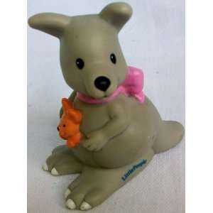  Fisher Price Little People Kangaroo Baby Joey in Pouch 