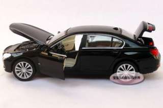 New BMW 750Li 1:32 Alloy Diecast Model Car With Sound and Light Black 