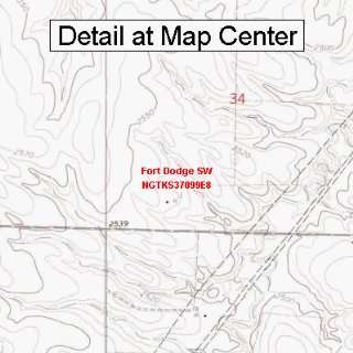   Map   Fort Dodge SW, Kansas (Folded/Waterproof): Sports & Outdoors