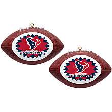 Topperscot Houston Texans Mini Replica Football Ornament Set    