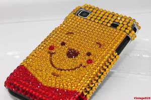 Samsung Galaxy S i9000 BLING Winnie The Pooh Case $  