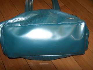 Genna de Rossi Teal Purse / Handbag   Gently Used   Nice Bag  