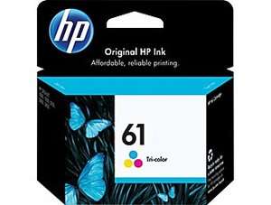 HP 61 (CH562WN) NEW GENUINE TRI COLOR INK CARTRIDGE, NEW IN BOX 