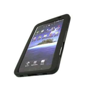   SoftSkin BLACK Silicone Case Cover Skin for Samsung P1000 Galaxy Tab