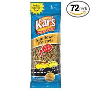 Kars Nuts Sunflower Kernels, 2 Ounce Bags (Pack of 72)  