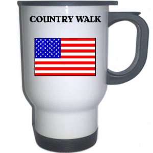  US Flag   Country Walk, Florida (FL) White Stainless 