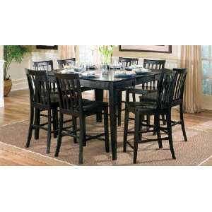  Rich Black Counter Height Dining Set Furniture & Decor