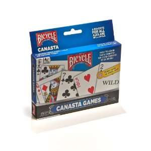 Bicycle Canasta Games Playing Cards:  Sports & Outdoors