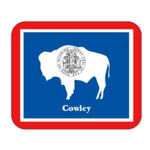  US State Flag   Cowley, Wyoming (WY) Mouse Pad Everything 