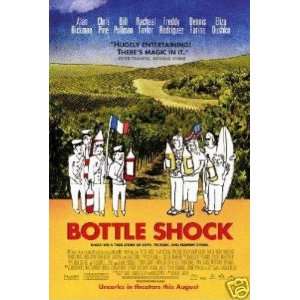  Bottle Shock Original 27x40 Double Sided Movie Poster 