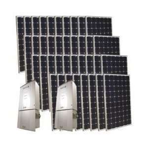 : Grape Solar 9,500 Watt Monocrystalline PV Grid Tied Solar Power Kit 