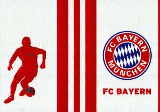 Rasch Vlies Tapete FC Bayern 769807 Rot Weiß Fussball  