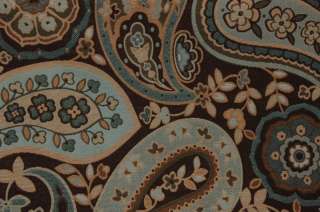 LARGE PAISLEY TAPESTRY UPHOLSTERY FABRIC 3 YDS  