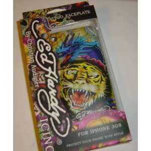  New Retail Box Ed Hardy King Tiger Hard Back Case Cover 