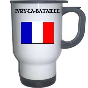 France   IVRY LA BATAILLE White Stainless Steel Mug