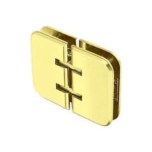   180 Series Gold Plated 180° Glass to Glass Hinge