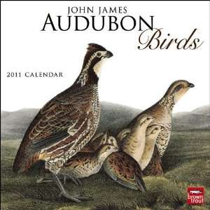  John James Audubon Birds Wall Calendar 2011