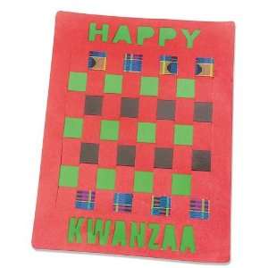  Kwanzaa Weaving Mat Craft Kit (Makes 12) Toys & Games
