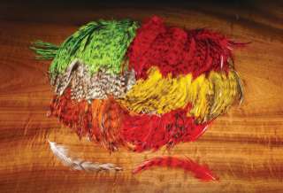 Grizzly Neck Hackle 7 Colors Available Fly Tying  