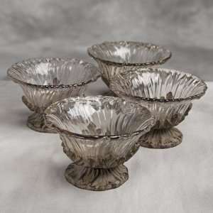 GG Set Of Four Round Glass Bowls: Kitchen & Dining