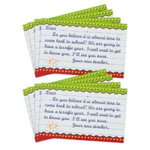  Back to School Postcards in Cursive Style Script for 