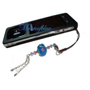   Crystal Lampwork Bead Cell Phone Strap: Arts, Crafts & Sewing