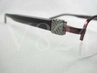 BURBERRY BE 1146 Eyeglass Red Violet BE1146 1092 52mm  