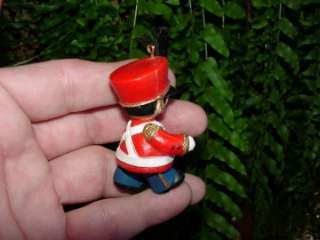 1981 AMBASSADOR SOLDIER   Hallmark Christmas ornament   rare   toy 