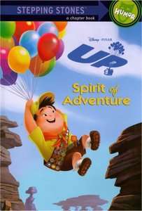   Pixar Up Spirit of Adventure Stepping Stone Hardcover Book  