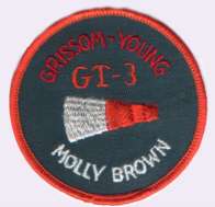 NASA Gemini 3 GT 3 Mission Patch Molly Brown 3  