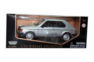 1985 DODGE OMNI GLH DIE CAST MODEL CAR SILVER 1/24 NEW  