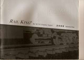 MTH Electric Trains 2000 Volume 1 Rail King Catalog  